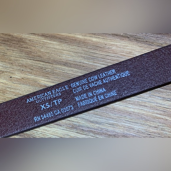 Aeropostale animal print Belt, 100% leather. Size small. NWT Riverdale tv show. - Picture 4 of 6